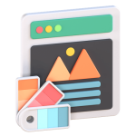 تصویر انیمیشنی از یک پوشه دیجیتالی